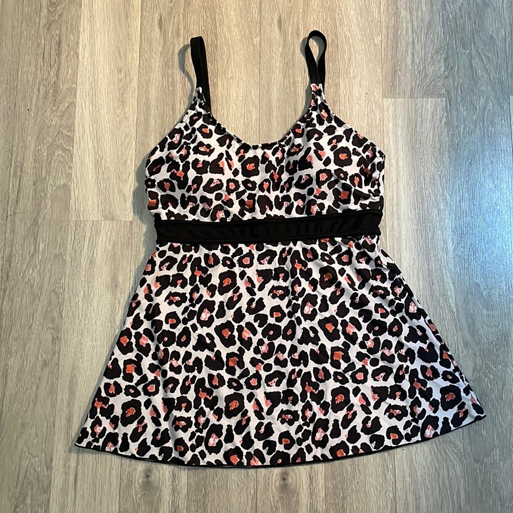 📦leopard swimsuit top